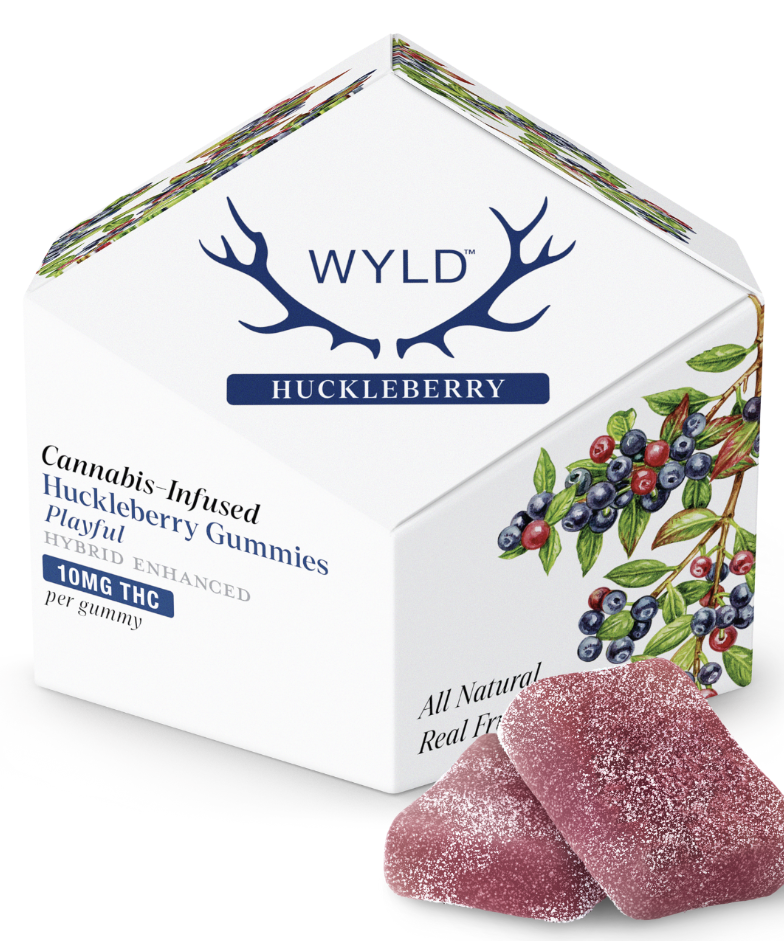 Photograph of product: Wyld | Huckleberry TH-oui | 100mg