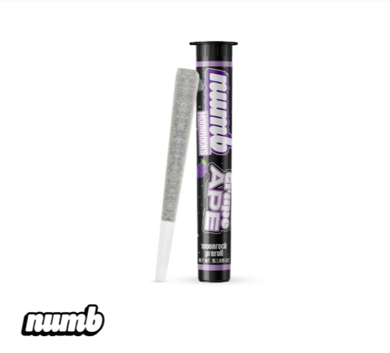 Photograph of product: Grape Ape | Infused | Moon Rock | NUMB