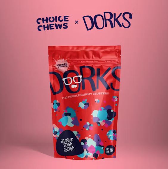 Photograph of product: Oui'd Braniac Berry Cherry Gummy Clusters | 20 Servings