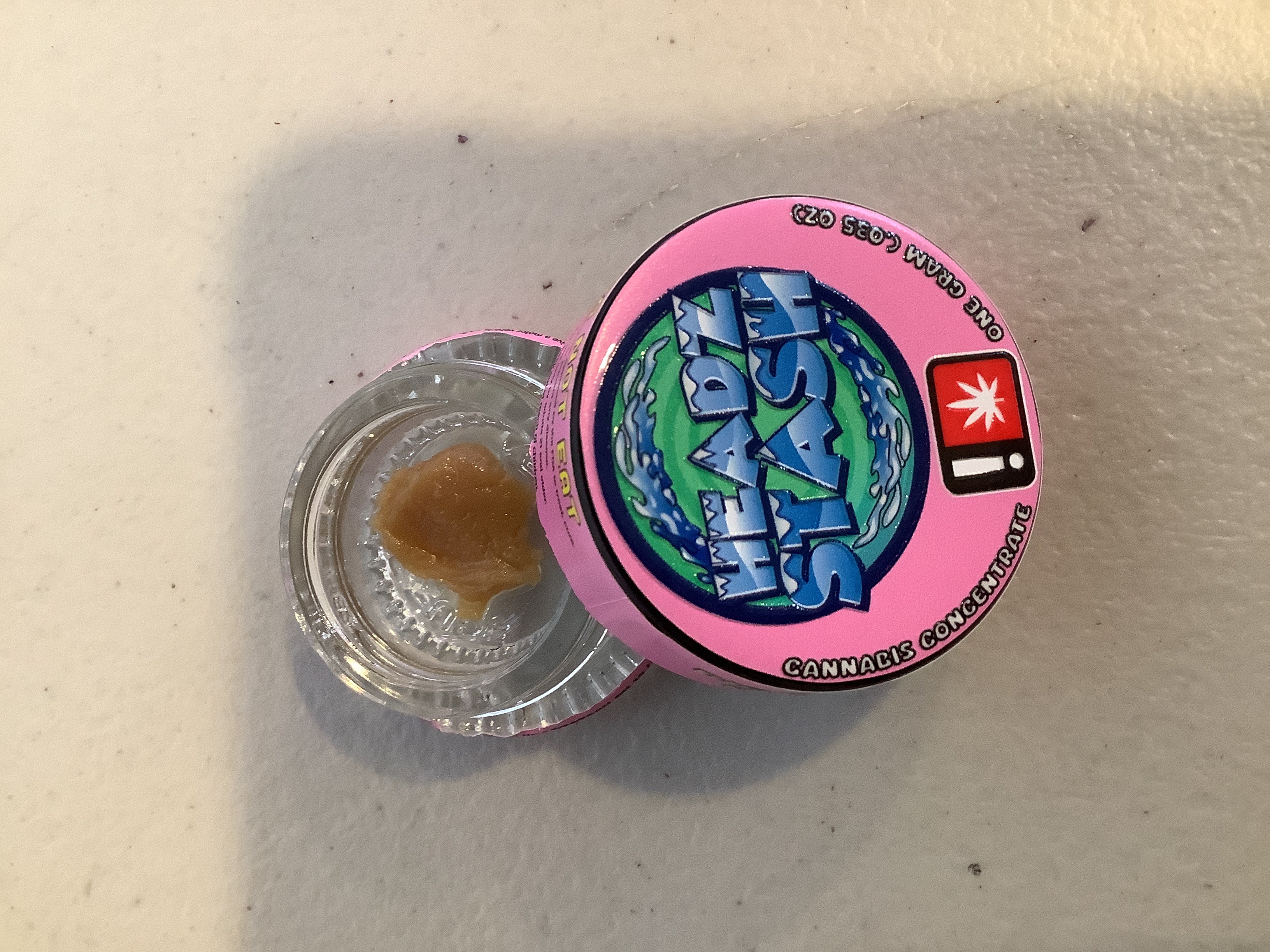 Photograph of product: Essentials Oui'd | BIG BAD BUBBA Live Rosin | 1g