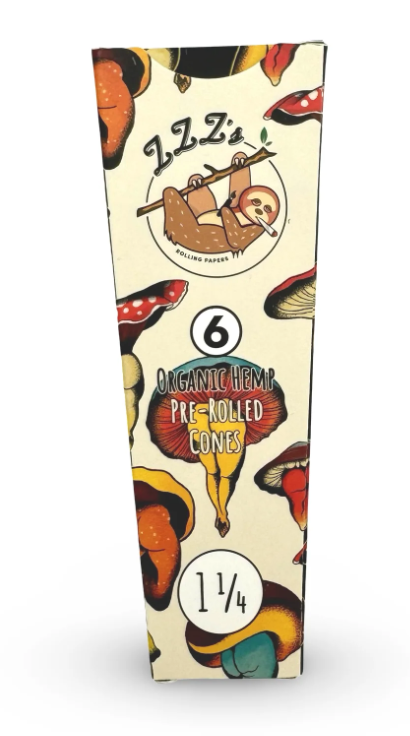 Photograph of product: ZZZ | Shroom Booties Cones 6pk | 1 1/4"