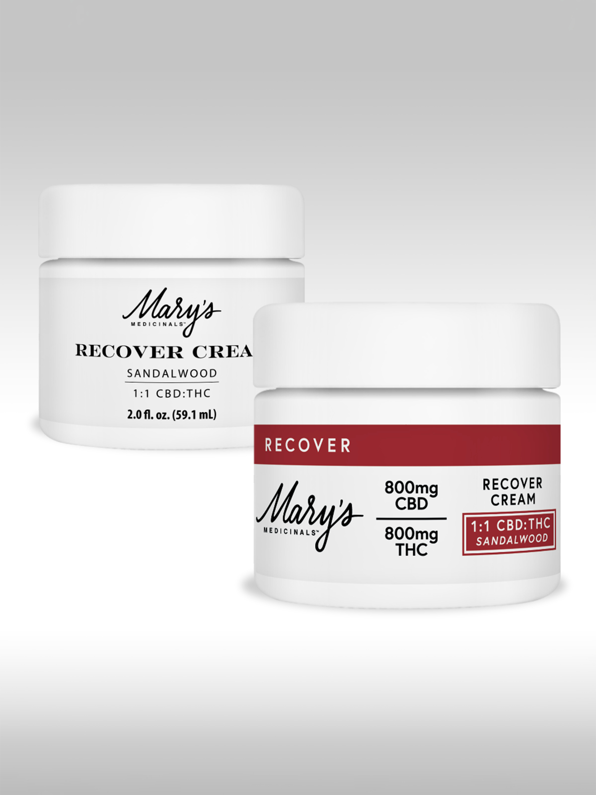 Photograph of product: Mary's Medicinals | Cream 2oz | 1:1 Ratio | Sandalwood