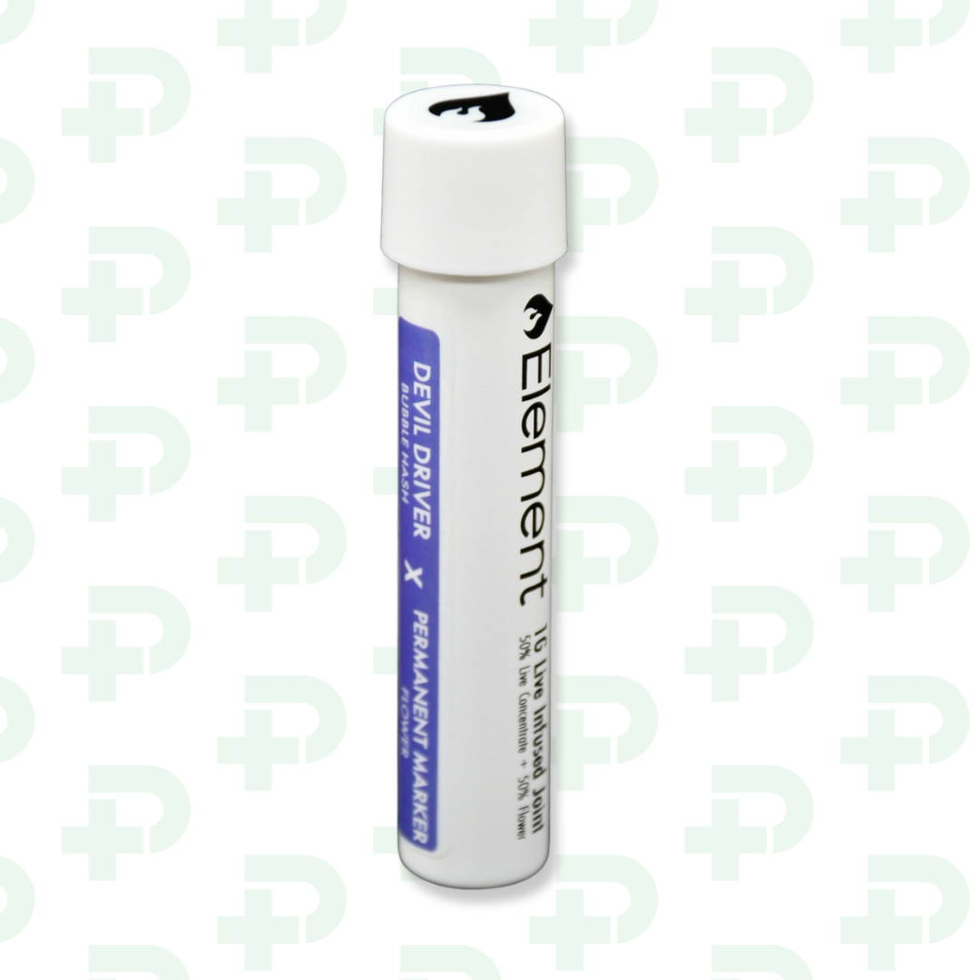 Photograph of product: Element Live au chocolat Joint - Permanent Marker x Devil Driver