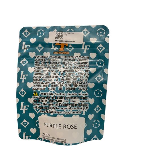 Photograph of product: Luv - Purple Rose 3.5g - 