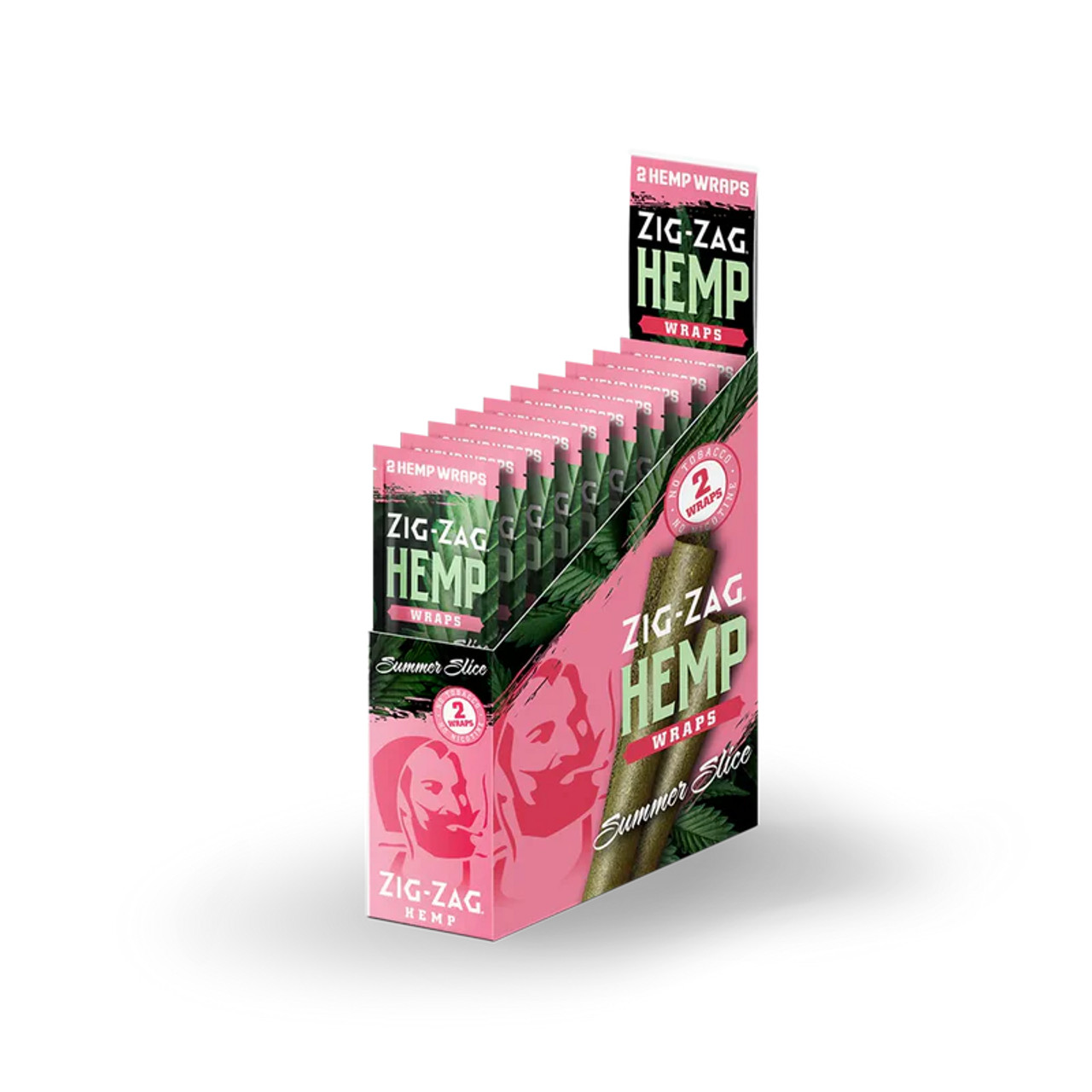 Photograph of product: Zig-Zag - Terp Infused Hemp Wraps - Summer Slice - 2pk