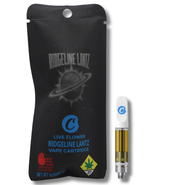 Photograph of product: Ridgeline Lantz Live Resin Cartridge (Cookies)
