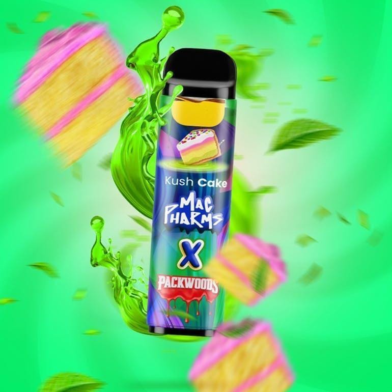 Photograph of product: Mac Rosin - Kush Cake .5 au chocolat Rosin Cart