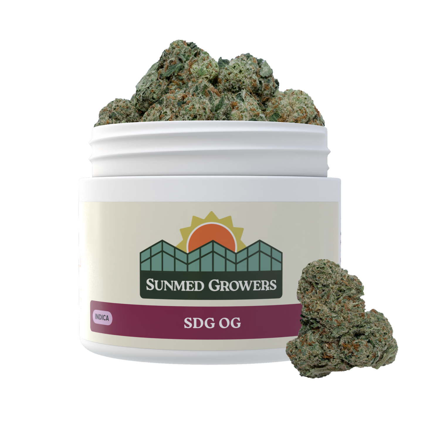 Photograph of product: SunMed SDG OG - - Pre-Packed - 3.5g