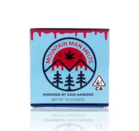 Photograph of product: MOUNTAIN MAN MELTS HFCS 1G LIVE ROSIN
