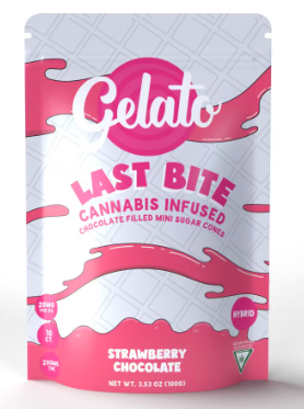 Photograph of product: Gelato Last Bites - Strawberry