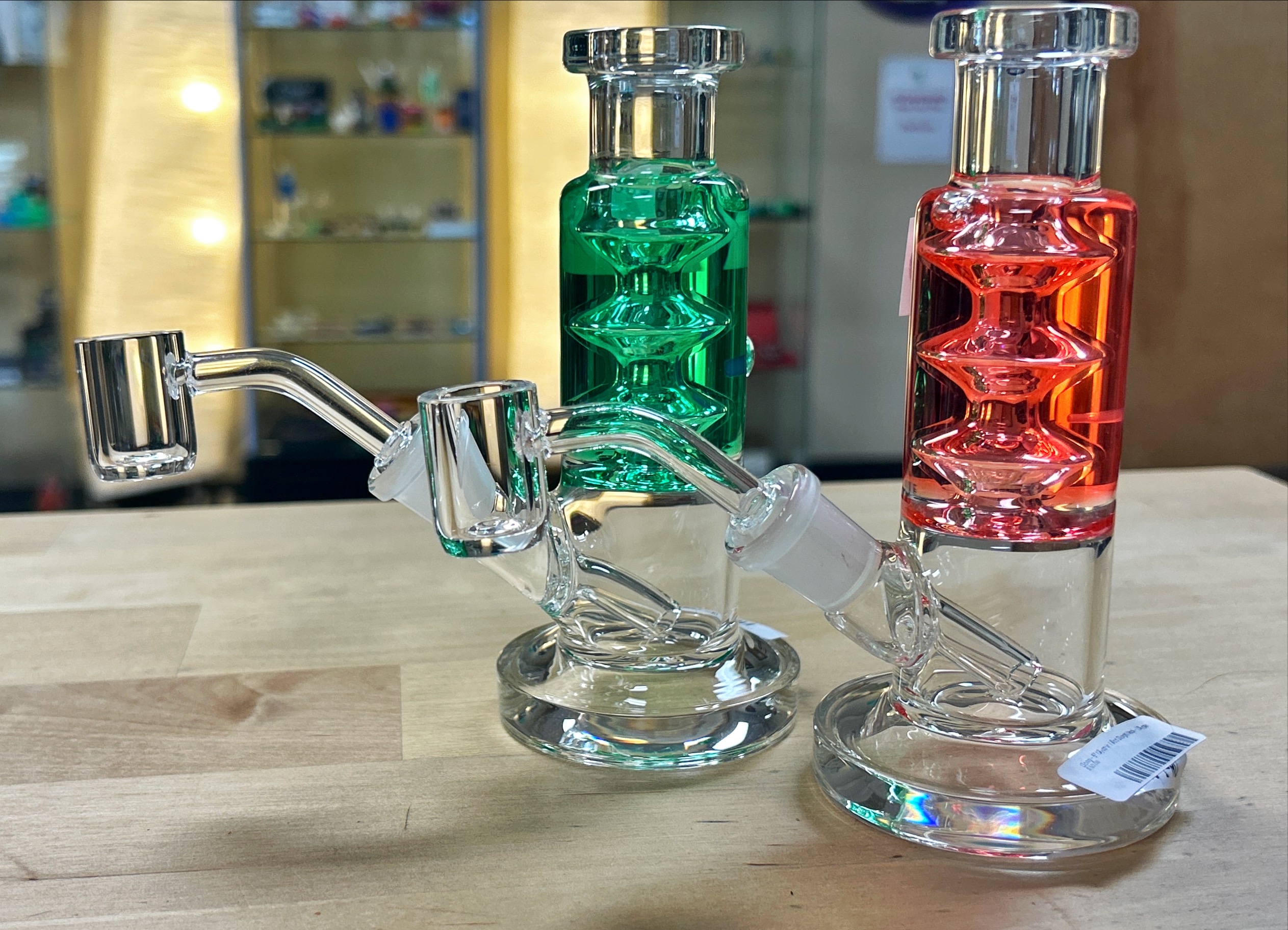 Photograph of product: Bong - 6" Glycerin Filled Straght Neck