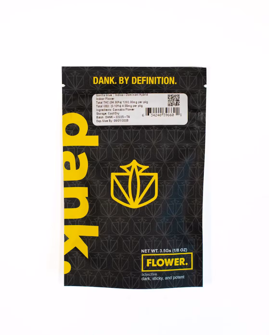 Photograph of product: Dank | Gorilla Glue | Flower - 3.5g