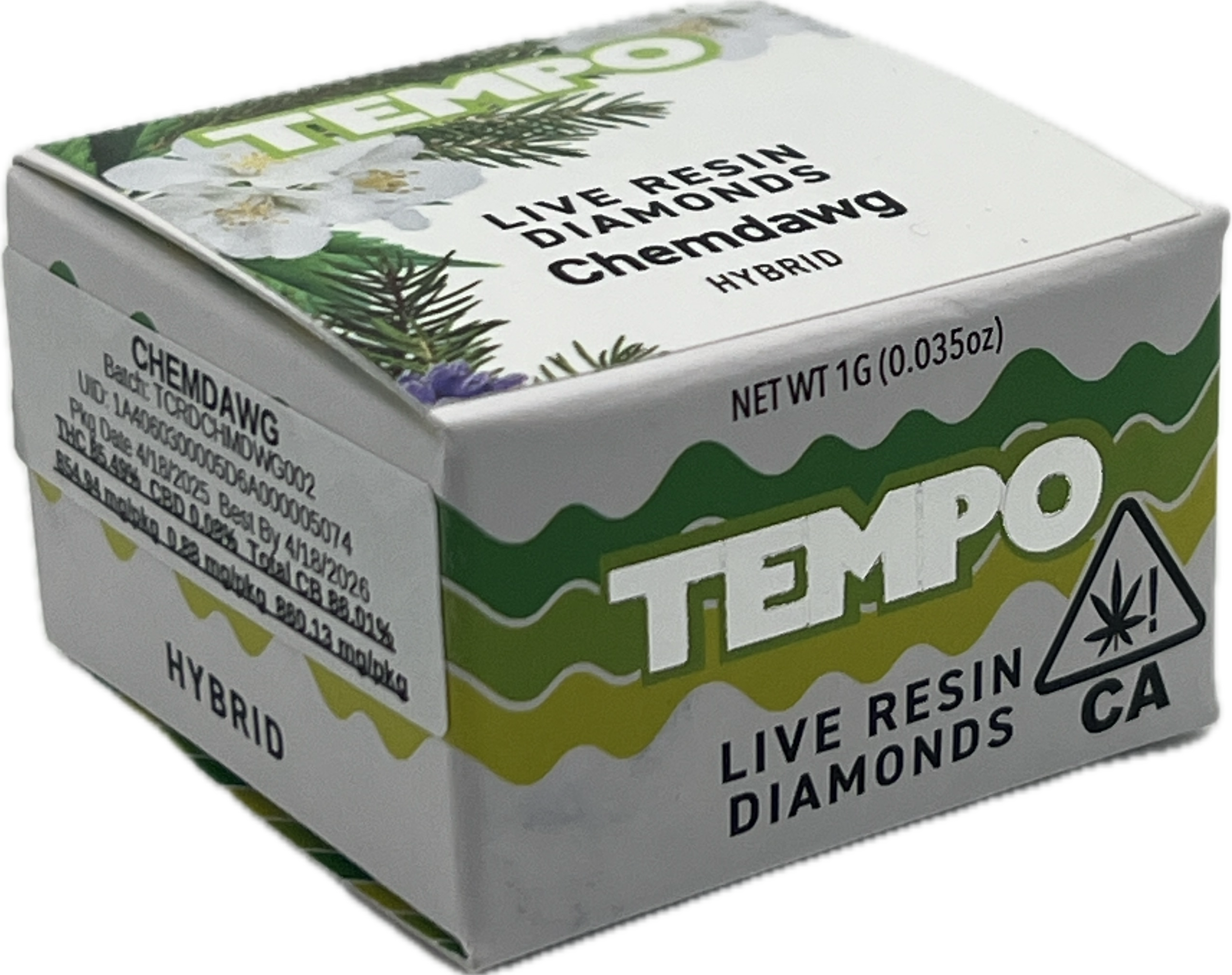 Photograph of product: Tempo - Chemdawg - Live Resin Diamonds - (1g)