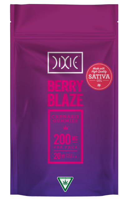 Photograph of product: Berry Blaze | Oui'd | Gummies 200mg