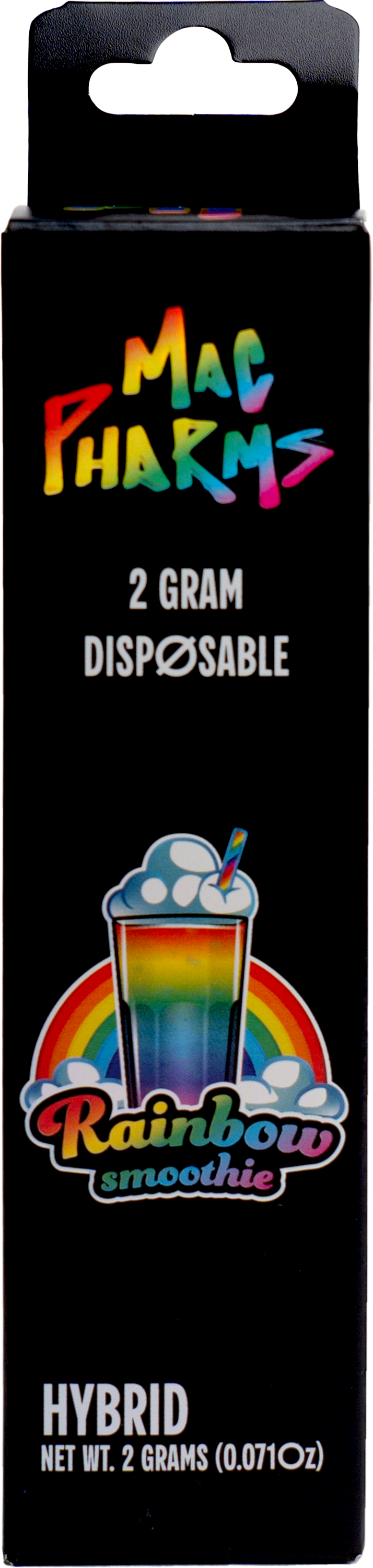 Photograph of product: Mac Pharms | Rainbow Smoothie Disposable Vape