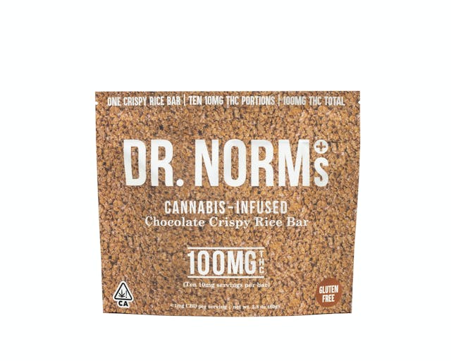 Photograph of product: Chocolate Rice Krispy Treat - 100MG Edible - 