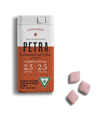 Photograph of product: 100MG PETRA CINNAMON TH-oui/CBD 1:1