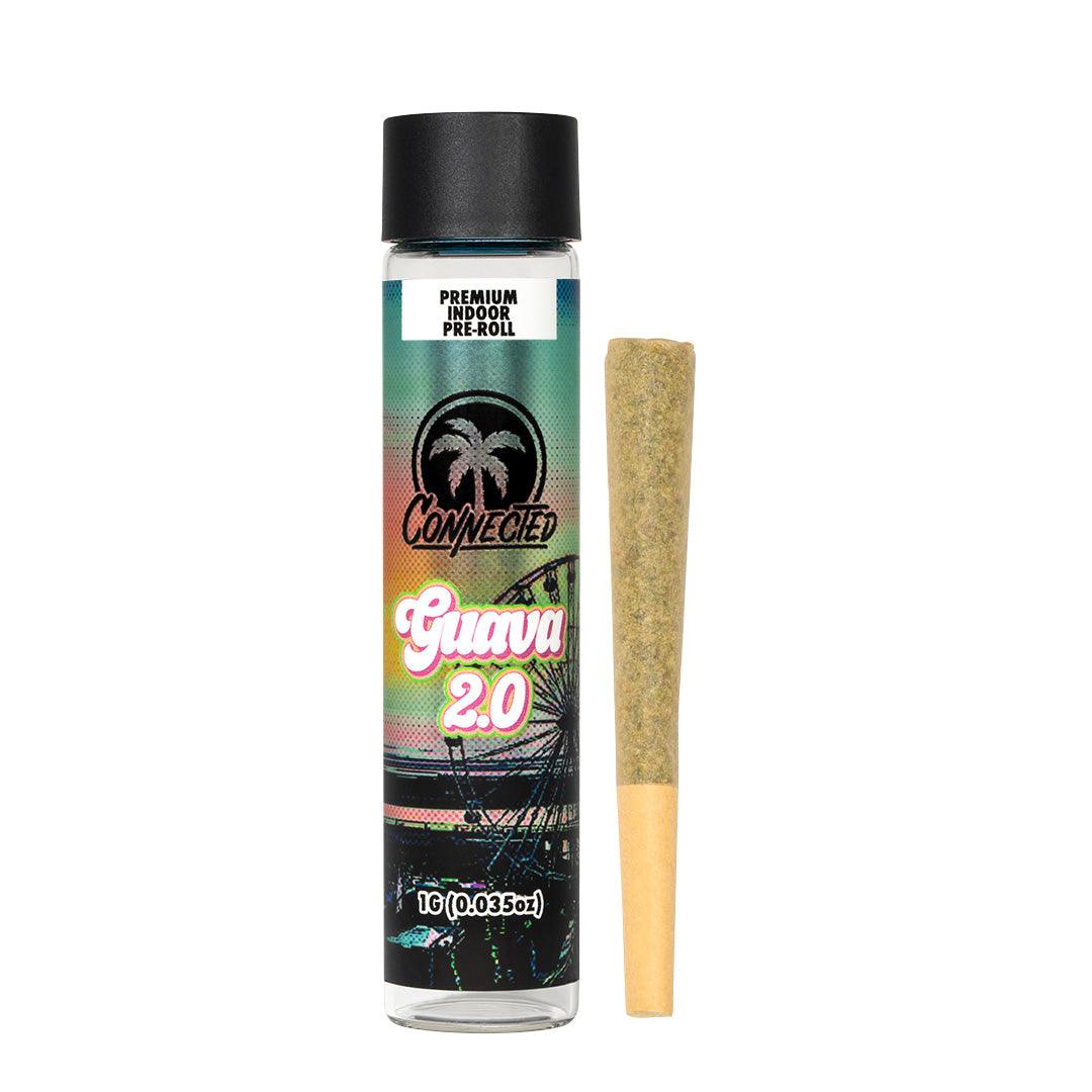 Photograph of product: Connected - Preroll - Guava 2.0 (IH) (1.0g)