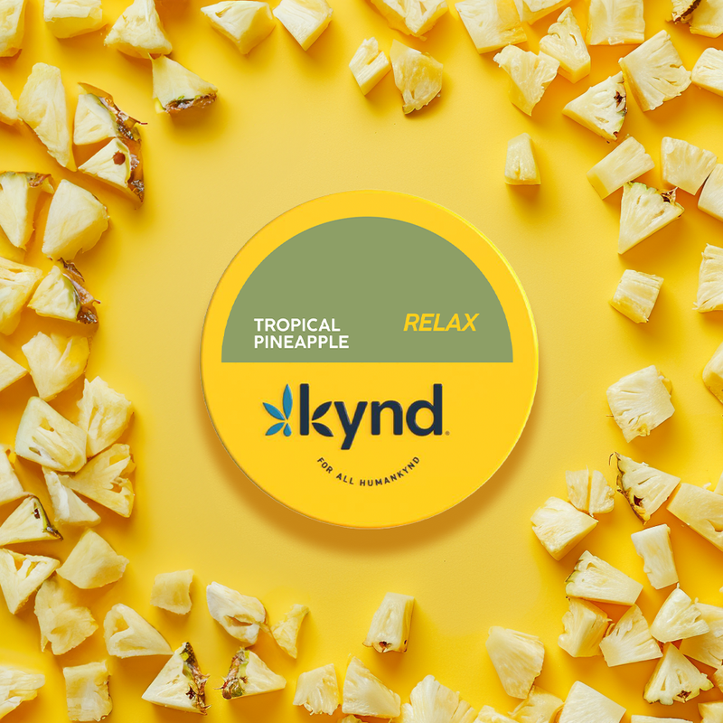 Photograph of product: Kynd | Tropical Pineapple Gummies 100mg