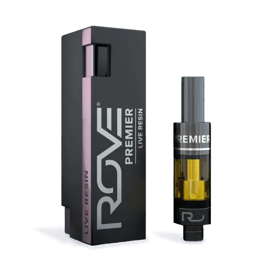 Photograph of product: Rove Premier Cartridge Burger Brains .5g