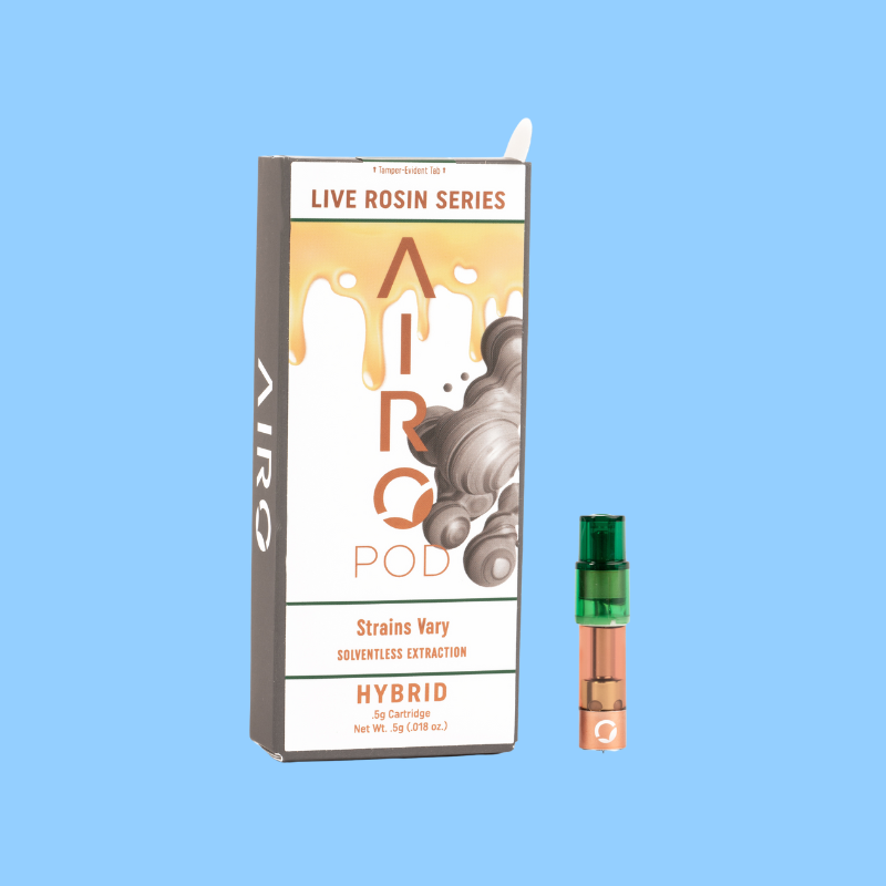 Photograph of product: AIRO - GORILLA GLUE #4 - LIVE ROSIN - AIROPOD