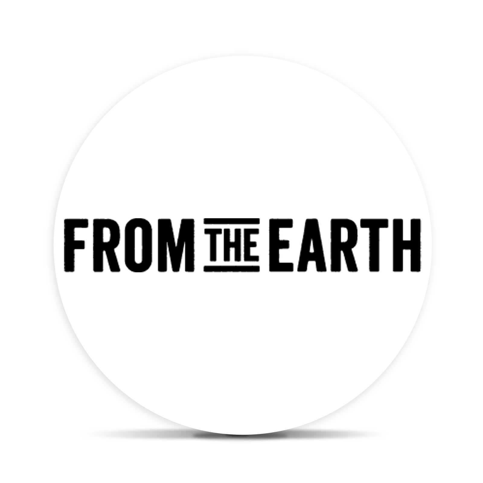 Logo for img-fluid: FROM THE EARTH