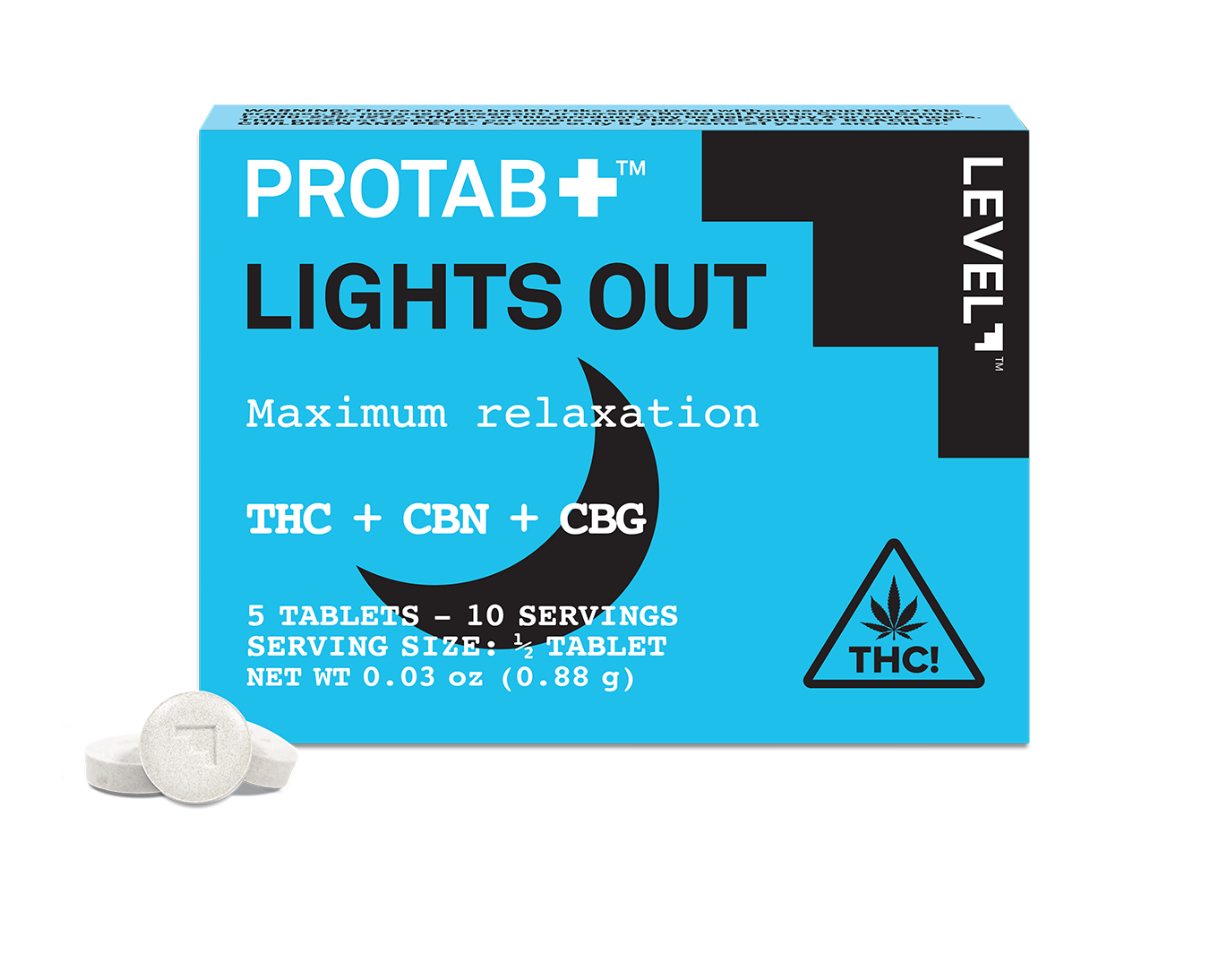Photograph of product: Protab Lights Out - 0.88g - Tablet