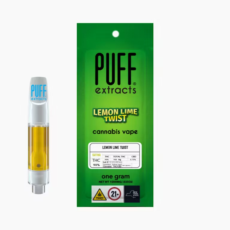 Photograph of product: Lemon Line Twist | 510 Cartridge 1g