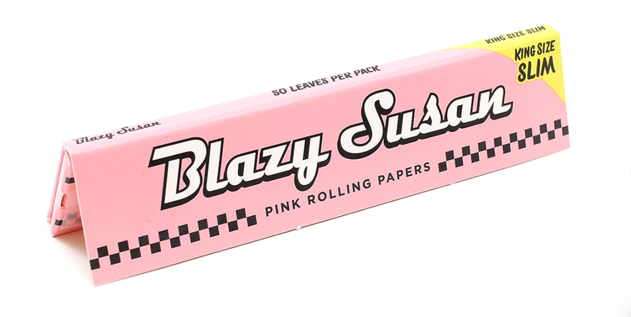 Photograph of product: Blazy Susan King Size Slim Rolling Papers Pack