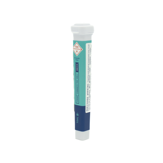 Photograph of product: Teal | Pre-Roll | Grimreefah