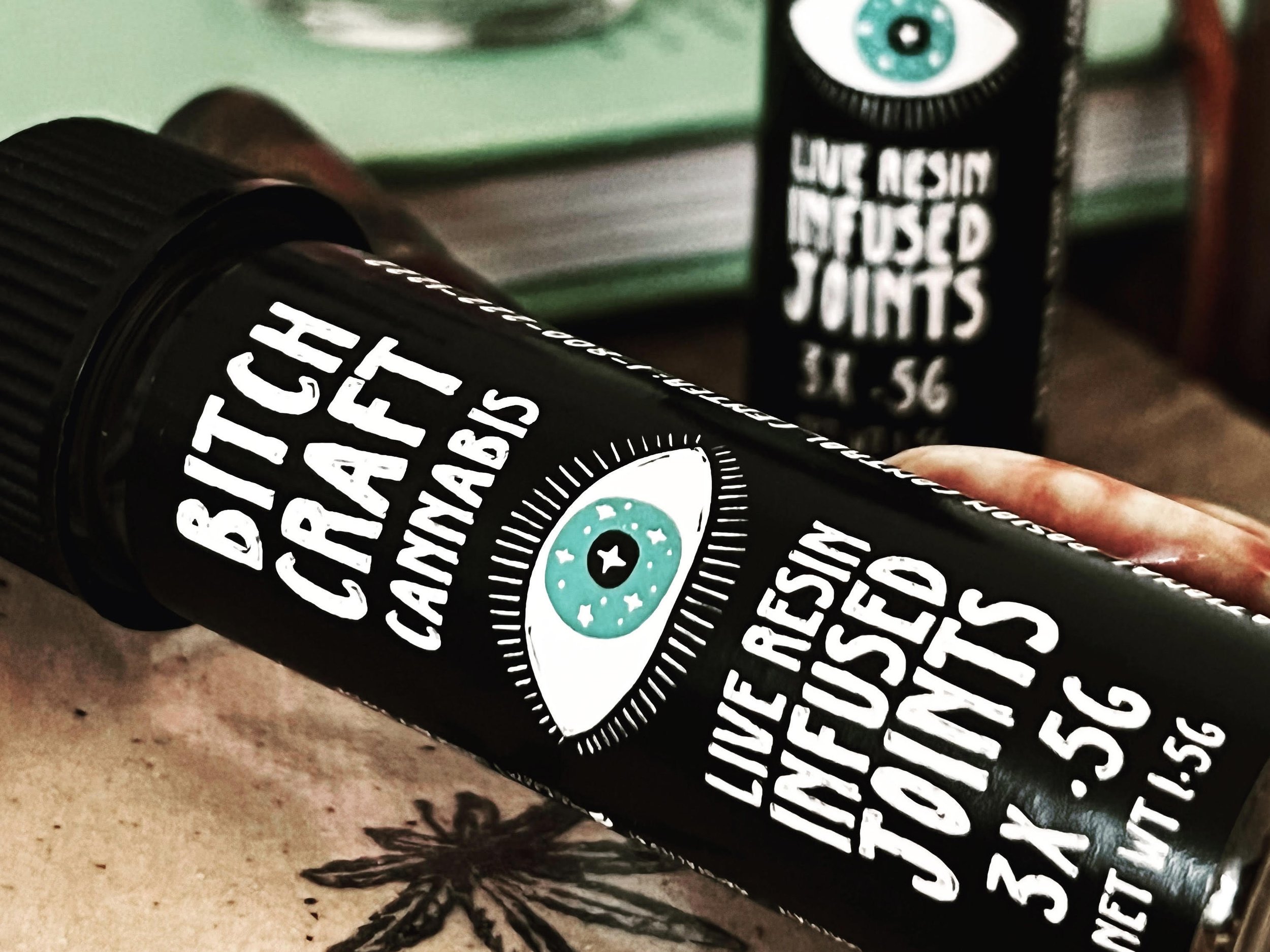 Photograph of product: BITCH CRAFT | ICC | Infused Preroll Pack | Russo's Releaf | 3 x