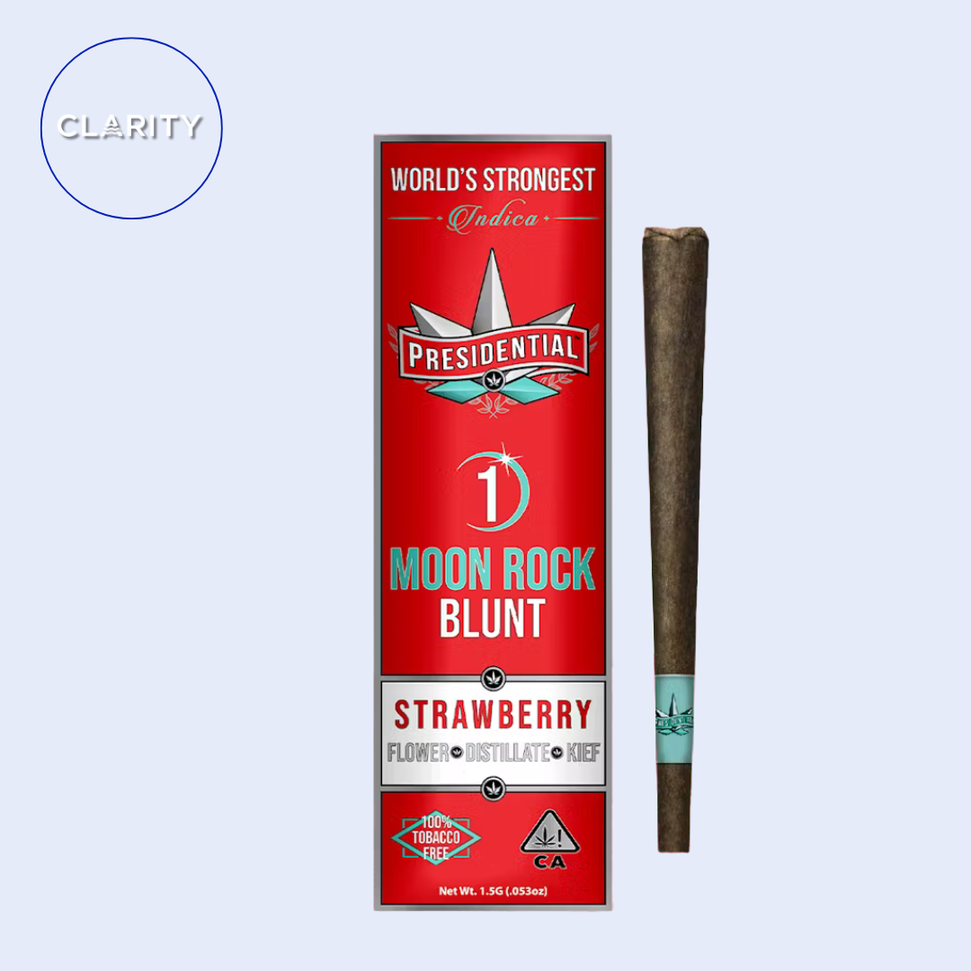 Photograph of product: Presidential Moon Rock Blunt | Strawberry