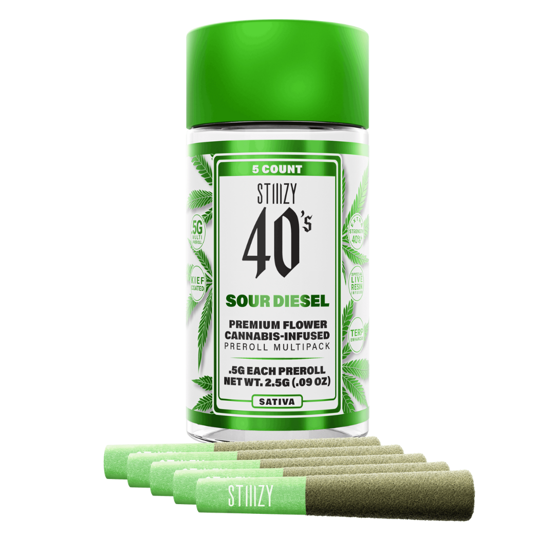 Photograph of product: 40's Sour Diesel 5pk