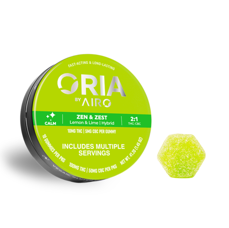 Photograph of product: Calm | Zen & Zest | Soft Lozenges | 2:1 TH-oui:CBC 10mg:5mg | 10pk/100mg