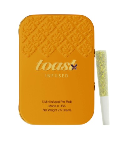 Photograph of product: HL | Toast | The Diamond Cake | Diamond Infused Preroll