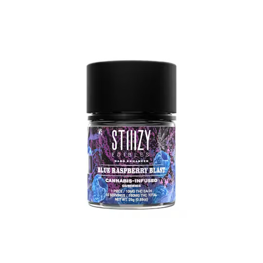 Photograph of product: Blue Raspberry Blast Gummies (100mg)