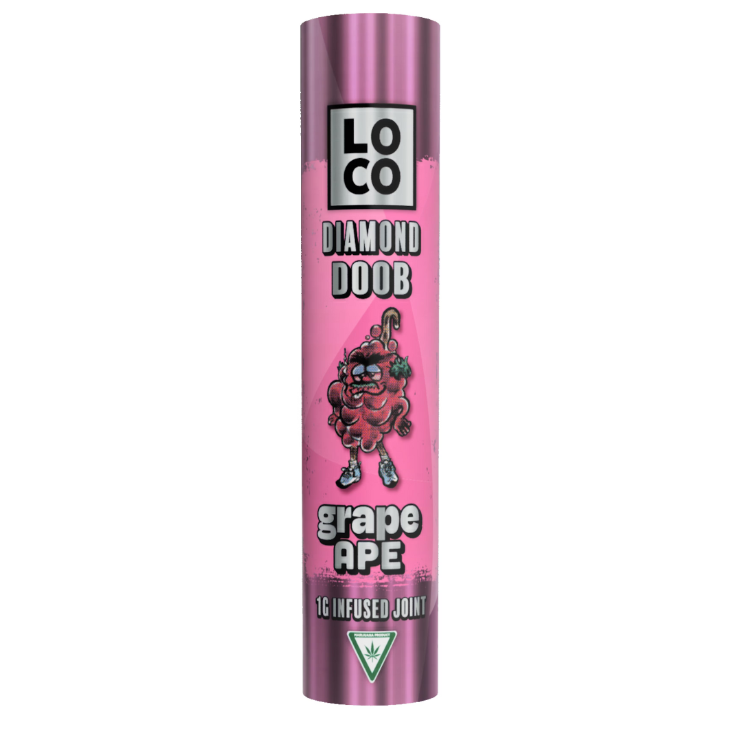 Photograph of product: LOCO | Grape Ape | 1g Infused Pre-Roll