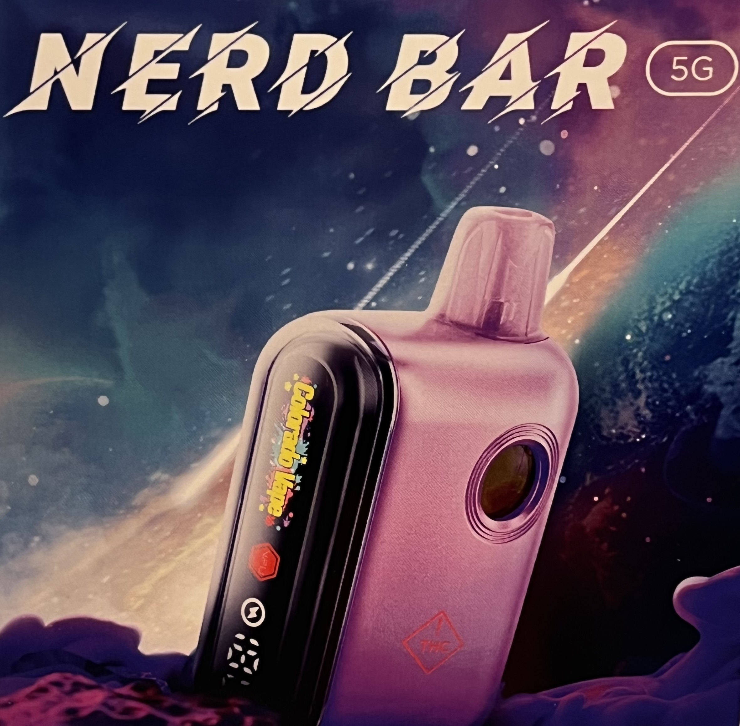 Photograph of product: VAPE - Nerd Bar Disposable - Fruit Punch (S) 5000mg
