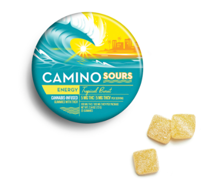 Photograph of product: Sour Tropical Burst - 200mg
