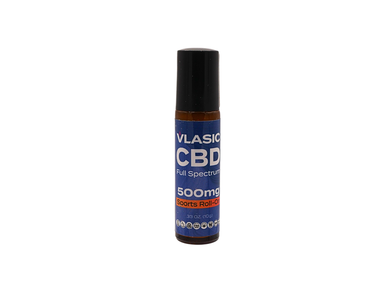 Photograph of product: VLASIC LABS | MINI | SPORTS ROLL ON | TOPICAL | 500MG
