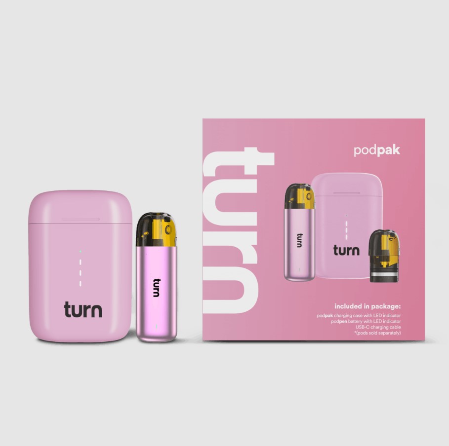 Photograph of product: TURN POD BATTERY- PINK