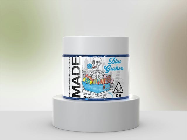 Photograph of product: Blue Gushers | 3.5g