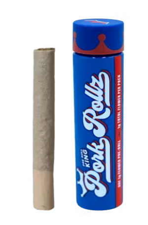 Photograph of product: Pork Rollz - Grape Jelly 1g Pre-Roll