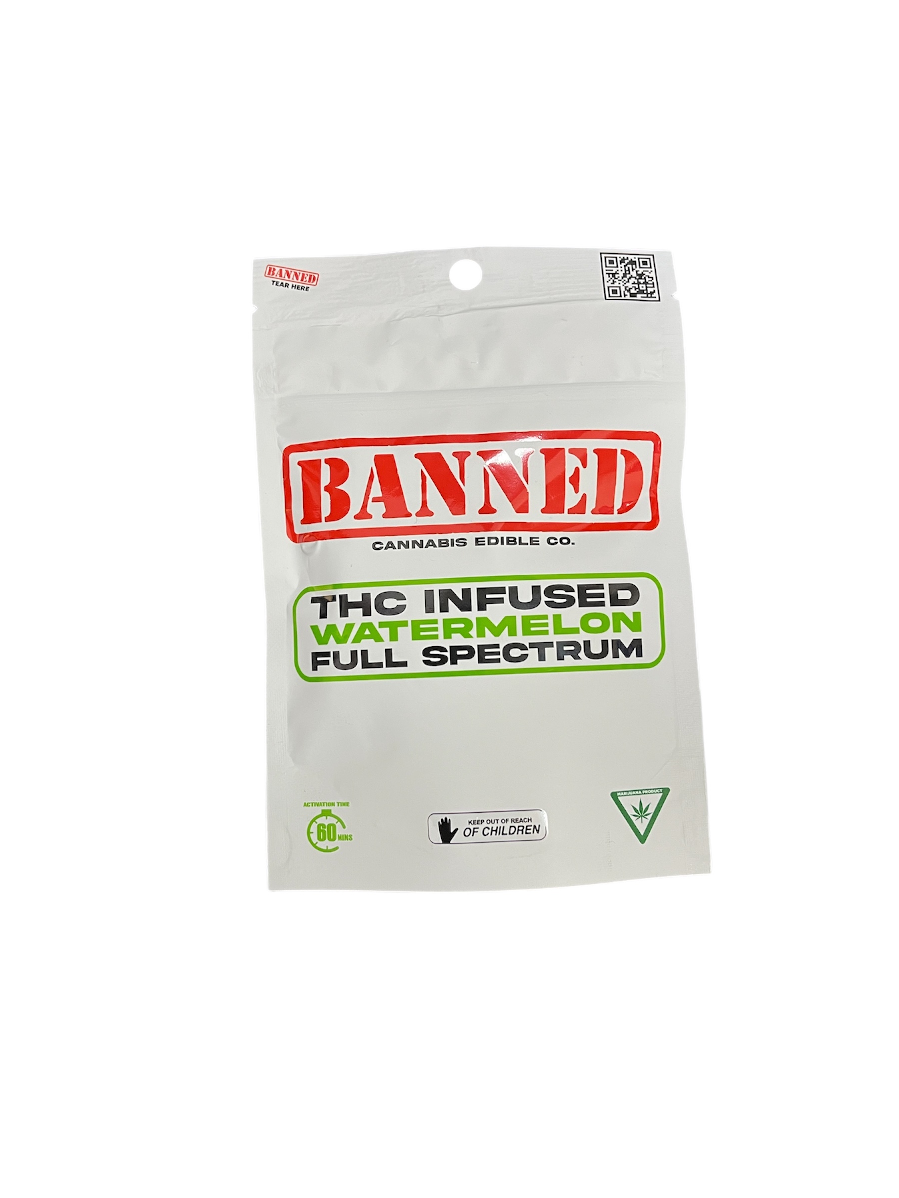 Photograph of product: BANNED | WATERMELON | GUMMIES | 200MG