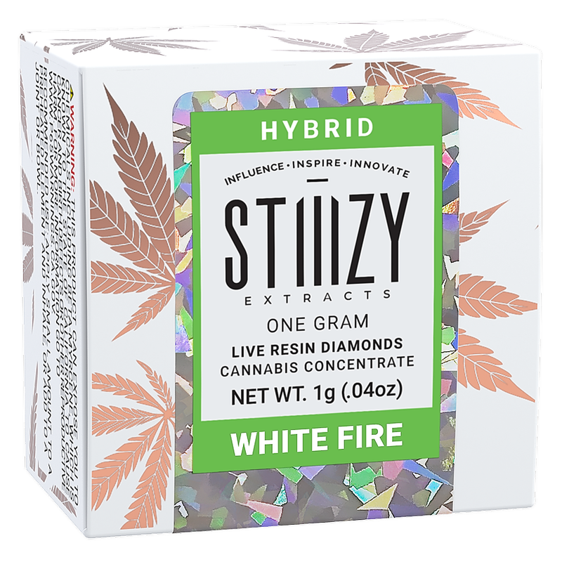 Photograph of product: White Fire Live Resin Diamonds 1g