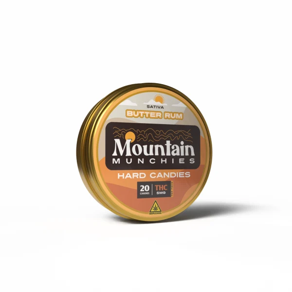 Photograph of product: Mountain Munchies Hard Candies (Butter Rum)