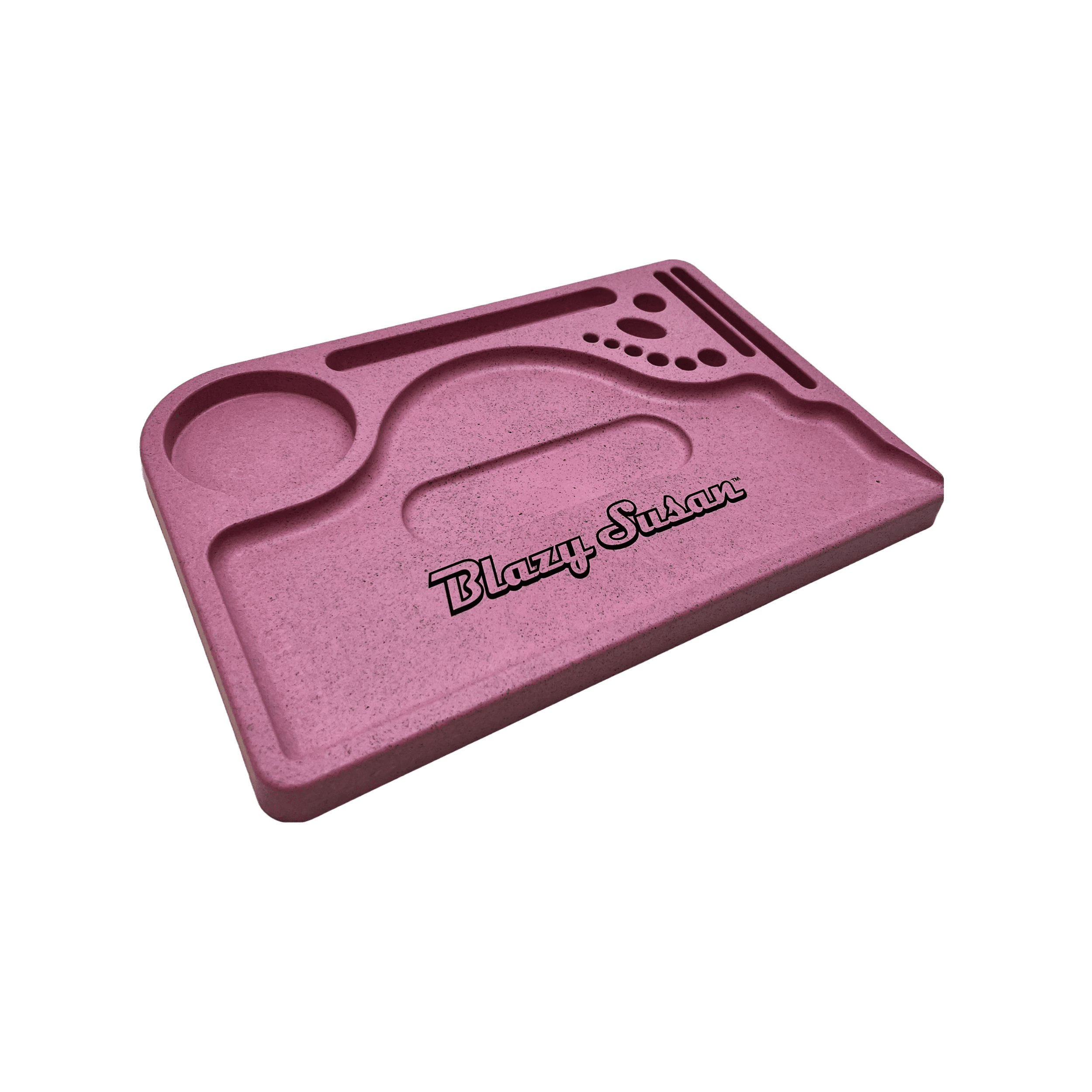 Photograph of product: Blazy Susan Single Unit Hemp Plastic Rolling Tray