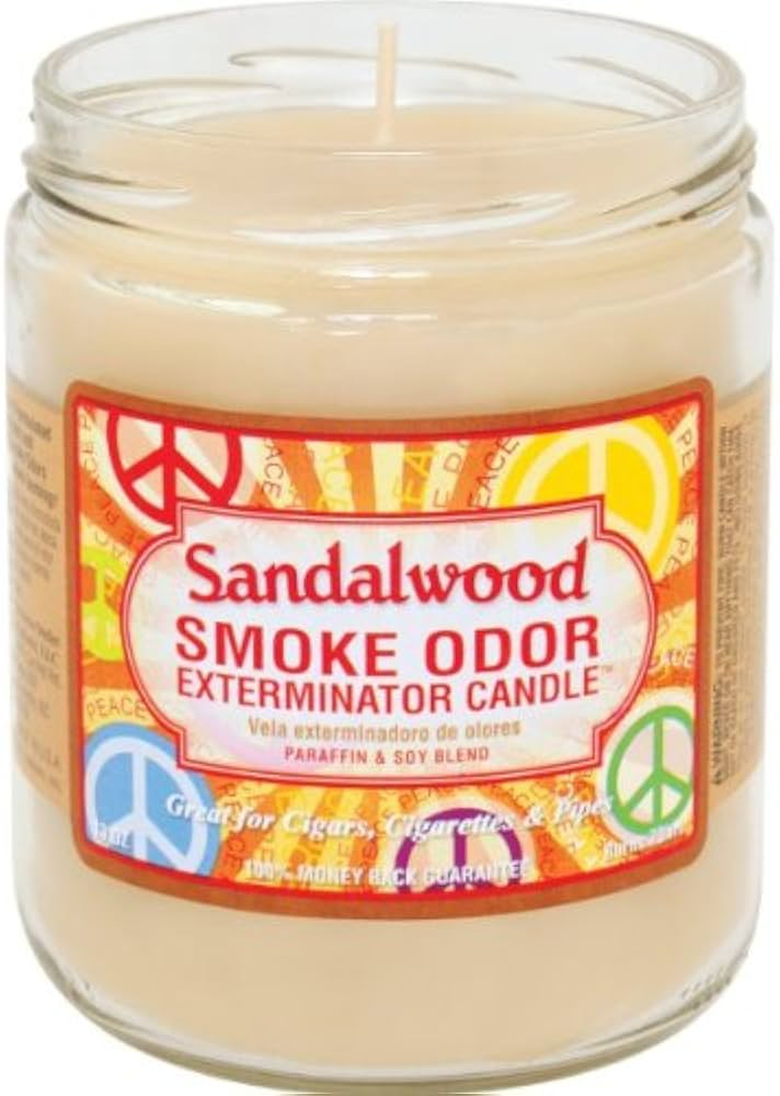 Photograph of product: Smoke Odor | Exterminator Candle | Sandalwood
