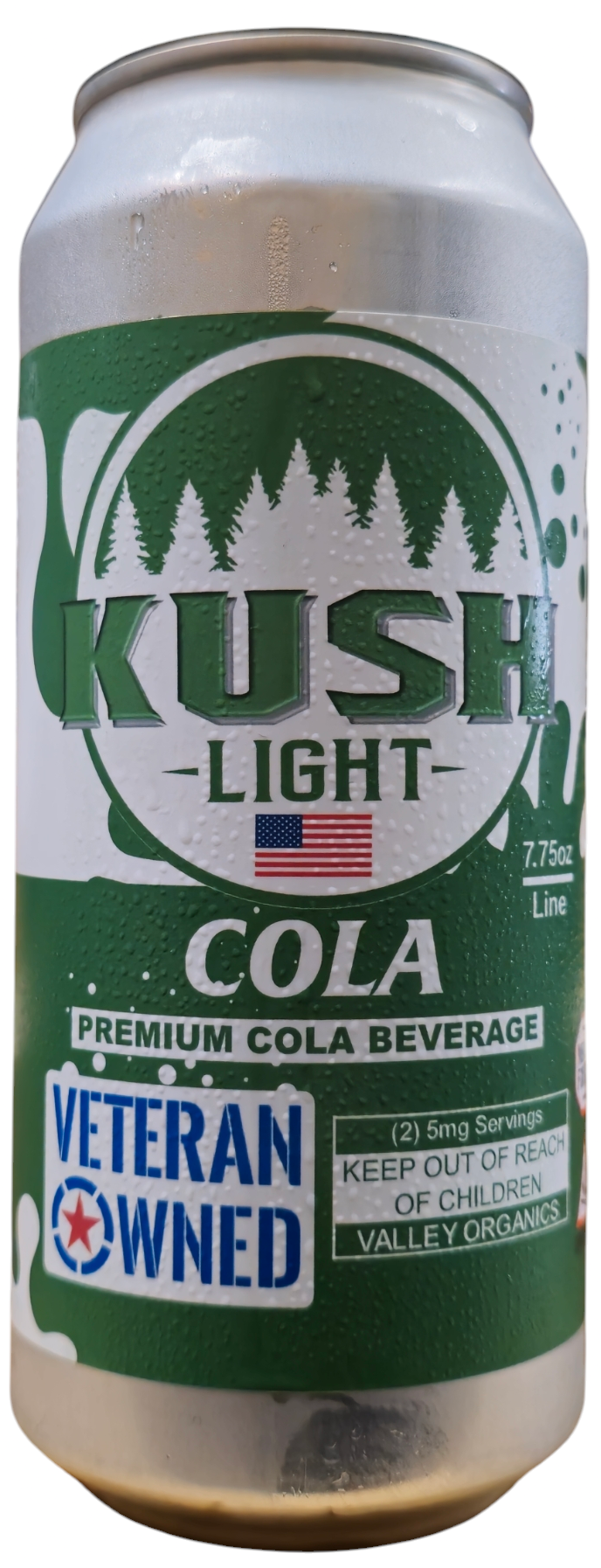 Photograph of product: Kush Light - Cola - 12oz 10mg TH-oui