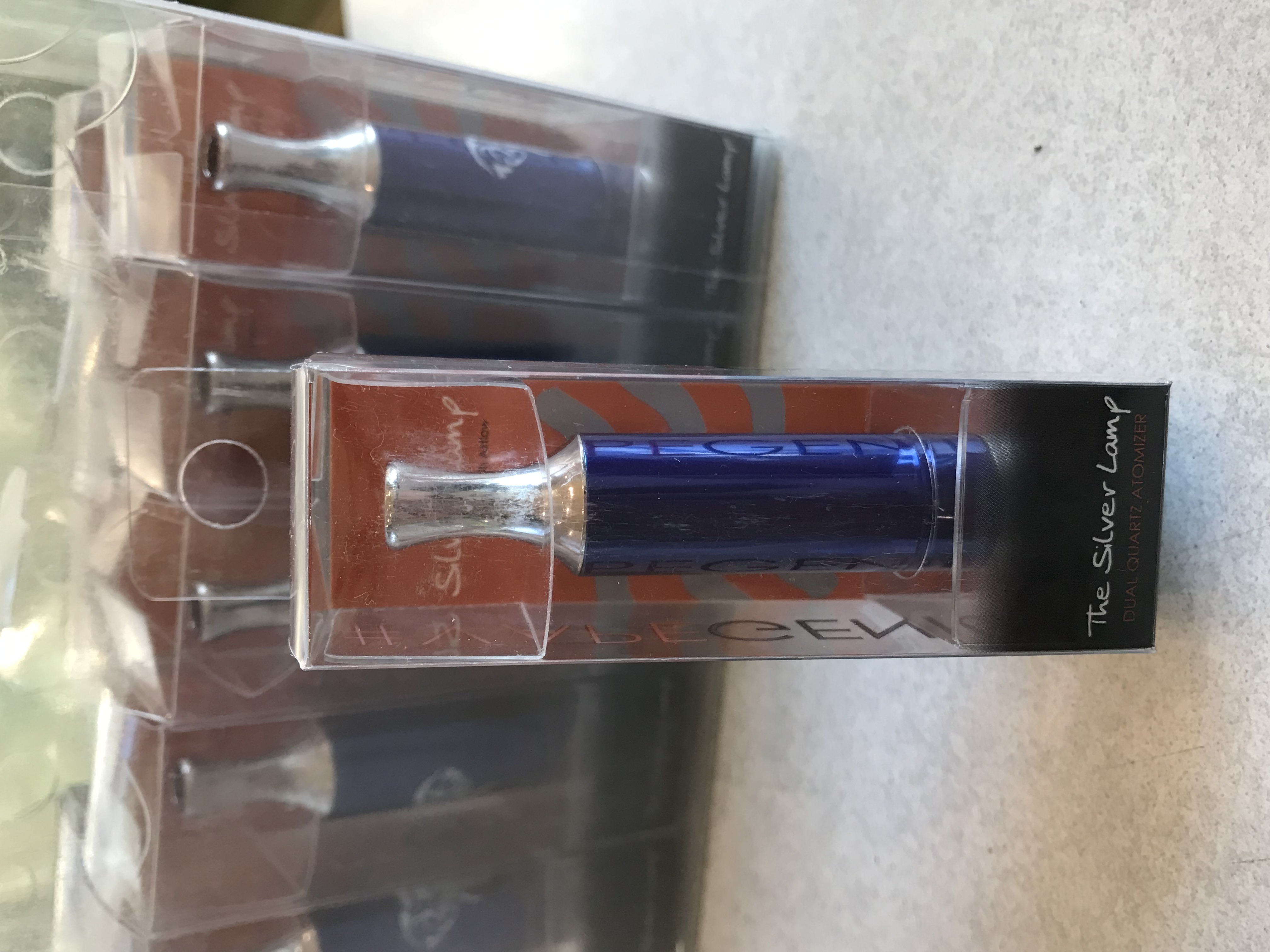 Photograph of product: Silver Lamp Replacement Atomizer